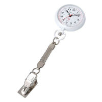 富士 ナースウォッチ ホワイト 308154（わけあり品）