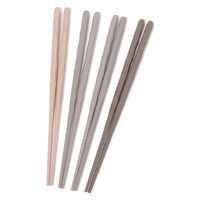 【LAKOLE/ラコレ】 樹脂削り箸4点セット アソート（わけあり品）