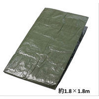 山善 オリーブシート #1000 1.8×1.8 YGSS10-1818 1枚（わけあり品）