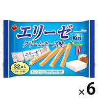 クリームサンドクッキー 個包装 エリーゼ クリームチーズ味 32本 1セット（1個×6）