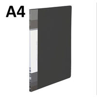 コクヨ株式会社 クリヤーブック＜Glassele＞固定式・背ポケットタイプ・サイドスロー ラーGLB220D 1冊（わけあり品）