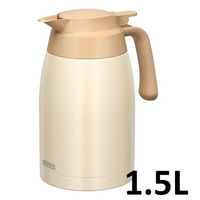 サーモス 卓上ポット 1500ml クリームホワイト TTB-1501 CRW 1個（わけあり品）