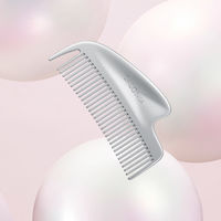 SALONIA（サロニア） グロッシーケア メタルカッサコーム シルバー  I-ne