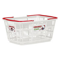 スーパーメイト ハローキティ マイバスケット ナチュラル 1個