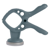 WECK スプリングクランプ磁石式 WF-003GY 1個（直送品）