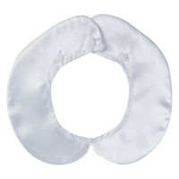 アーテック ソフトサテン 付け襟 白 19249 1セット(1枚×4)（直送品）