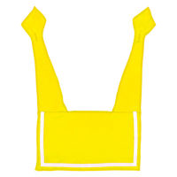 アーテック ソフトサテン セーラーえり 黄 18747 1セット(1枚×5)（直送品）