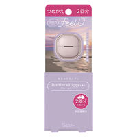 消臭力 クルマ用 フィールユー クリップタイプ 詰め替え2回分 ブルームミスト 1個 消臭剤 車 芳香剤 エステー