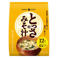 ひかり味噌 とっさのみそ汁 粉末タイプ 12食入 1個 即席みそ汁