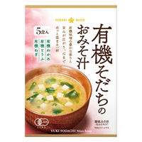 ひかり味噌 有機そだちのおみそ汁 生みそタイプ 5食入 1個 即席みそ汁