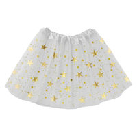 アーテック フリフリスカート お星さま 白 18659 1セット(1枚×3)（直送品）