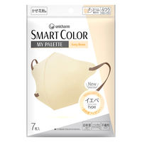 ユニ・チャーム SMARTCOLOR MyPalette アイボリーブラウンふつう7枚 4903111807451 1袋(7枚入)