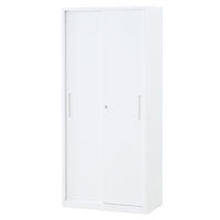 マルチワーク スチール収納 引違い5段（下置き）幅800×奥行400×高さ1790mm 1台 オリジナル