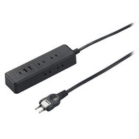 ヤザワコーポレーション USBタップ6個口PD20W2.5m黒 H49025PD20BK 1個