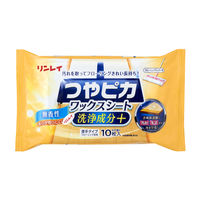 つやピカワックスシート洗浄成分＋ 無香性 10枚入 1個 リンレイ