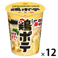 鶏ポテ93g カップ麺　縦型ビッグ  12個 東洋水産