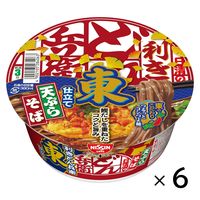 日清の利きどん兵衛　天ぷらそば　東 6個 日清食品
