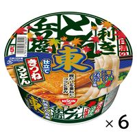 日清の利きどん兵衛　きつねうどん　東 6個 日清食品