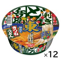 日清の利きどん兵衛　きつねうどん　東 12個 日清食品