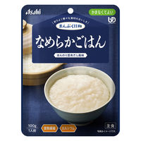 介護食 やわらか食 アサヒグループ食品 まんぷく日和 なめらかごはん 6袋【かまなくてよい】