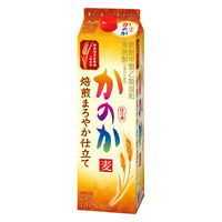 麦焼酎 かのか 焙煎まろやか仕立て 25度 1.8L パック 1本 甲乙混和焼酎 アサヒ