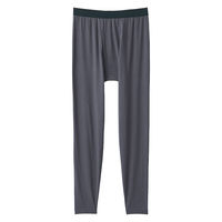 無印良品 メンズ　紳士 あったか綿 ロングタイツ 紳士Ｓ ダークグレー 良品計画