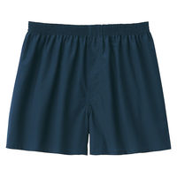 無印良品 メンズ　紳士 なめらか 前開きトランクス 紳士Ｌ ネイビー 良品計画