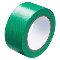 アスクル 現場のチカラ カラー布テープ 緑 幅50mm×長さ25m エコノミータイプ 1巻 オリジナル