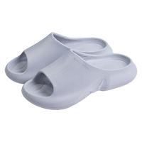 山善（YAMAZEN） EVAサンダル  Mサイズ 24.0～26.0cm グレー YEーGYM 1足