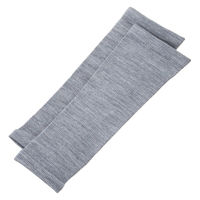 東京織商 レッグウォーマー 吸湿発熱 保温 グレー 1足