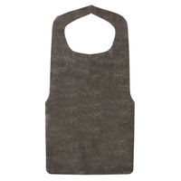 今村紙工 不織布エプロン グレー 1セット（150枚：30枚入×5袋）