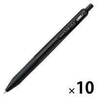 ゼブラ サラサクリップ 0.5mm モノクロームシリーズ限定 ブラック／黒インク ゲルインクボールペン JJ15ーMCーBK 1セット（1本×10）