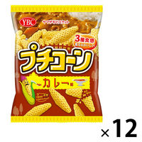 スナック菓子 おつまみ プチコーン　カレー味 1セット（1個×12）