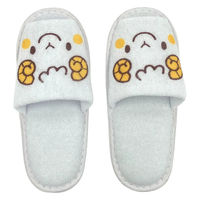 子ども用 使いきりスリッパ パイル地（子ども用使い捨てスリッパ・パイル地）約18～21cm ヒツジ柄 1セット（20足）