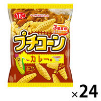 スナック菓子 おつまみ プチコーン　カレー味 1セット（1個×24）