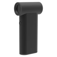 ナカバヤシ 最大風速50m/s 電動エアダスター JET turbo 充電式 ブラック DAD-401BK 1個