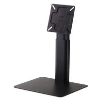 モニタースタンド ディスプレイスタンド 昇降タイプ 無段階調整 360°回転 ブラック DPAWVL02BK エレコム 1個（直送品）