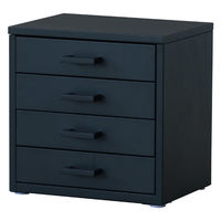i䋻Y NK-482 炵̃Xg[W{bNX 4i 350×s295×350mm BKiubNj NK-482BK 1iij