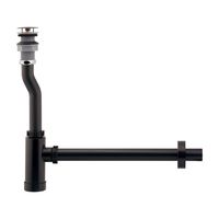 カクダイ 494ー114ー32 ボトルトラップ//ブラック 1台（直送品）