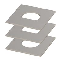 カクダイ 107ー860 立水栓用取付プレート 1台（直送品）