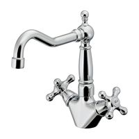 カクダイ 150ー462 2ハンドル混合栓 1台（直送品）