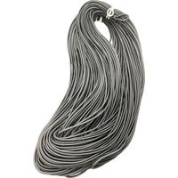 クロバー CLOVER 丸ゴム 丸ゴムソフト 2.1mm 黒 50M 725531 1個 688-2863（直送品）