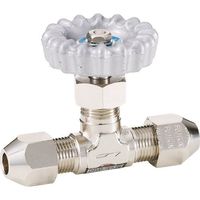 フジキン Fujikin 黄銅製ミニチュアバルブRV_1.96MPa RV-6-R 1台 126-4387（直送品）