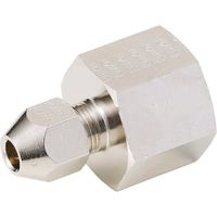 フジキン Fujikin 黄銅製リングジョイント継手_4.9MPa_RG RG-6D-R 1個 126-4393（直送品）