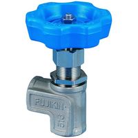 フジキン Fujikin ステンレス鋼製ニードルストップバルブ(アングル形) US-33PB-R 1台 126-4385（直送品）