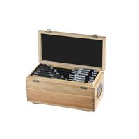 Baker 標準外側マイクロメータセット 0ー150 mm 0.01目盛 6MMP150 1セット（直送品）