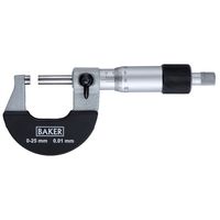 Baker 標準外側マイクロメータ 0ー25mm 0.01目盛 MMP25 1ケ（直送品）