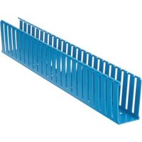 PANDUIT Gタイプ配線ダクト(PVC製 鉛フリー) 青 44.7×53.8×1830 G1.5X2IB6 6FT(フィート) 1本（直送品）