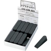アイテック 光 ドアストッパー黒 KDS-100B 1個 355-2361（直送品）