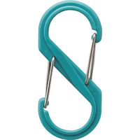 アイテック 光 S型カラビナ大ターコイズ KRSA88-7 1個 215-4311（直送品）